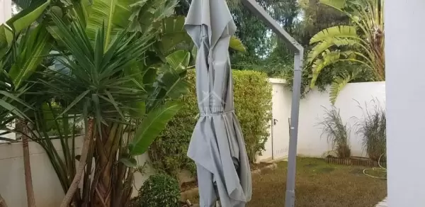 A louer un magnifique appartement Lumineux avec un grand jardin à La Soukra