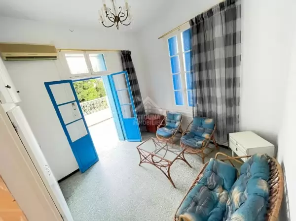 A louer un coquet appartement S+1 meublé à La Marsa Plage