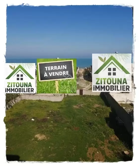 A vendre un terrain à Raoued Plage