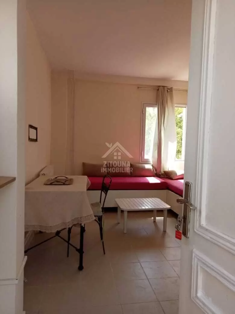 A louer un appartement S+1 à La Marsa