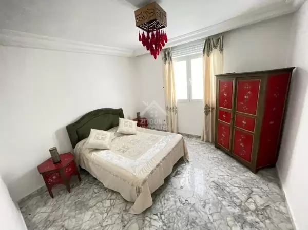 A louer un rez de chaussée de villa meublé à Carthage Dermech