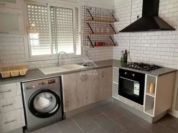 A louer un appartement meublé à Gammarth