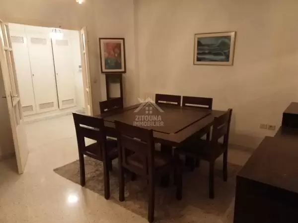 A louer un S3 meublé à La Soukra