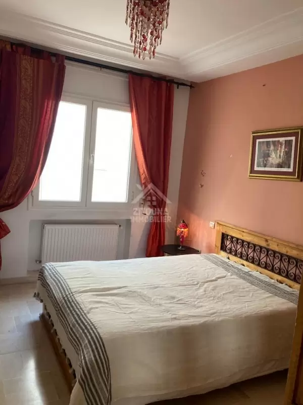 Un appartement S+1 à louer meublé à Ain zaghouan