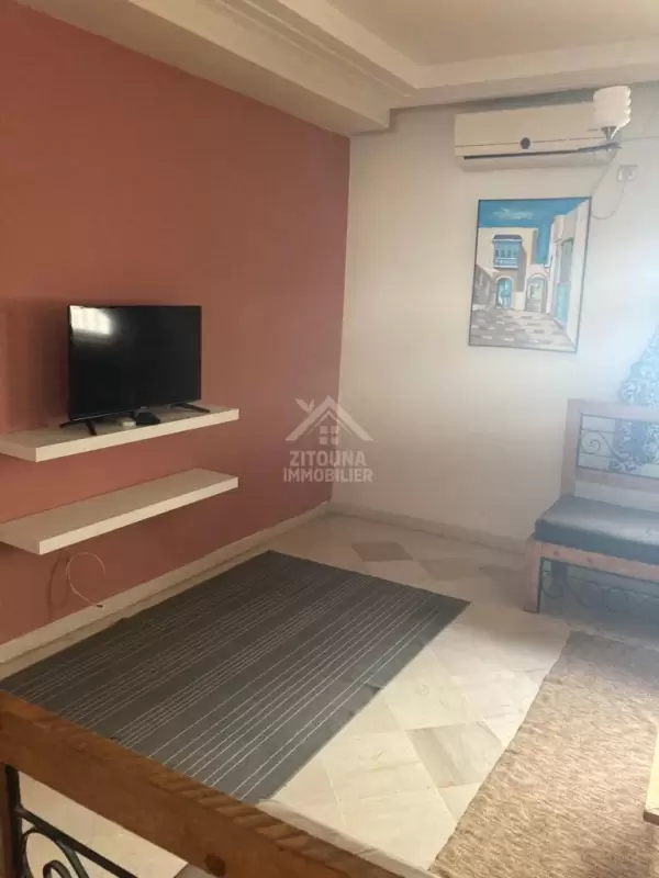 Un appartement S+1 à louer meublé à Ain zaghouan