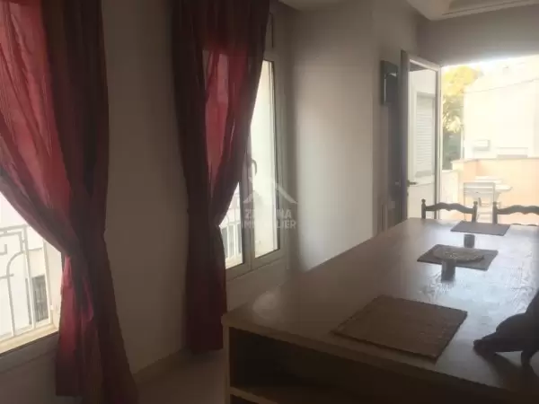 À louer un appartement meublé à La Marsa ville