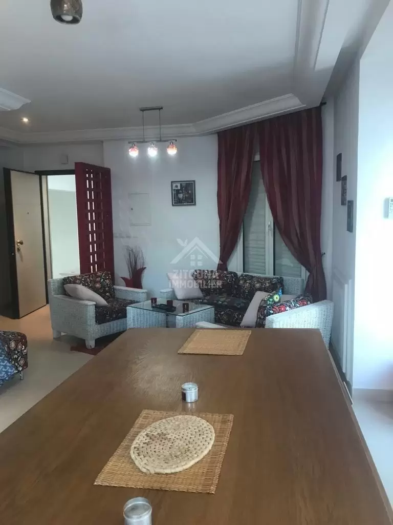 À louer un appartement meublé à La Marsa ville