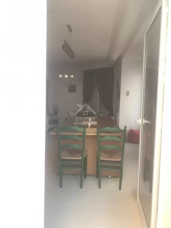 À louer un appartement meublé à La Marsa ville