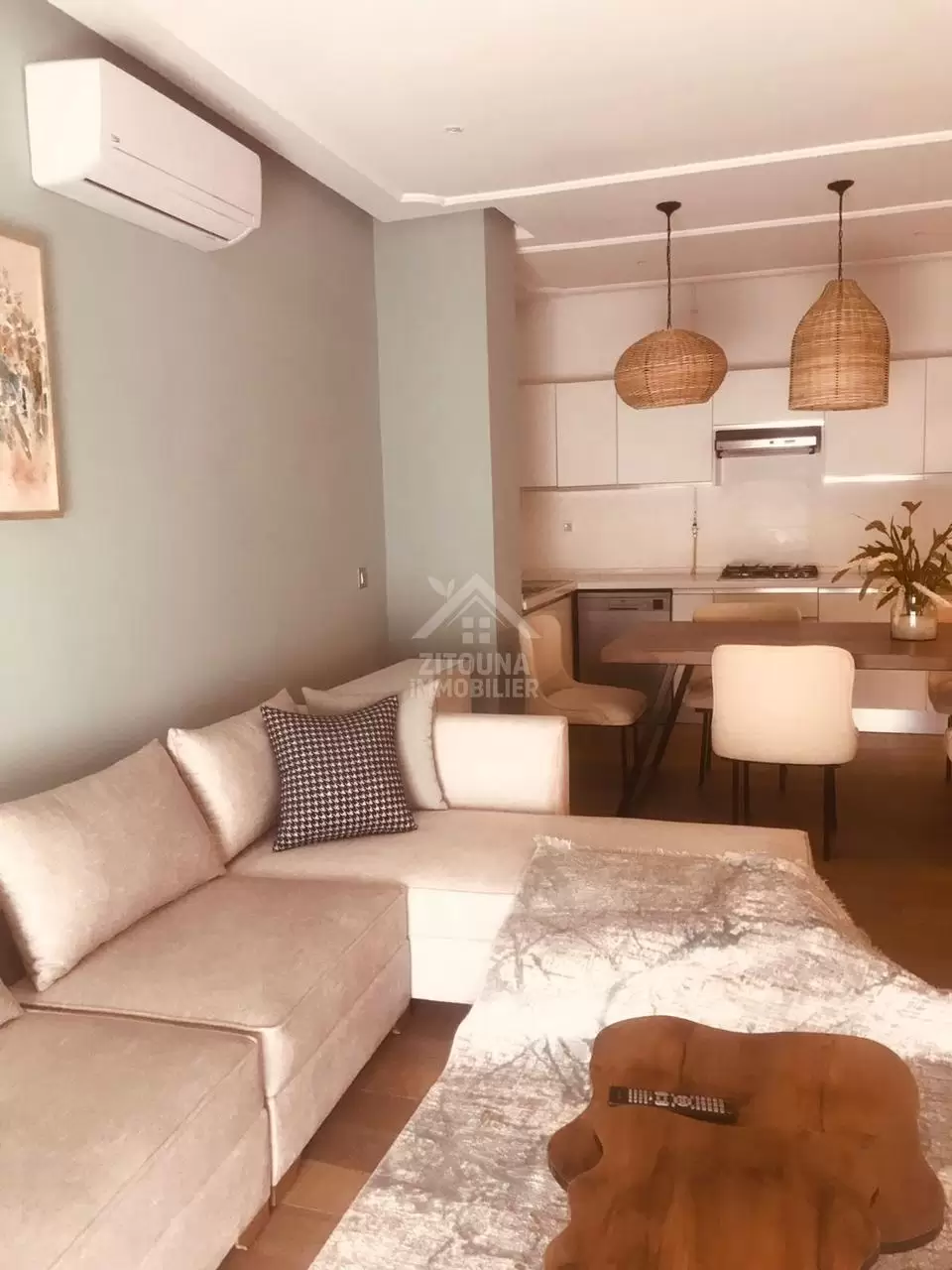 A louer un bel appartement jamais habité à la Marsa