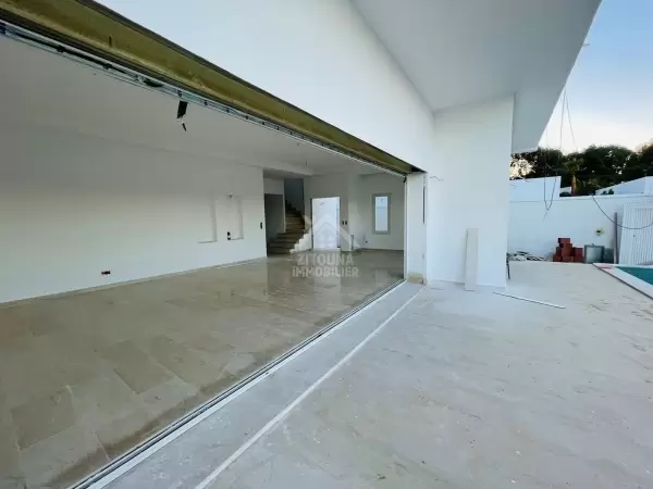 une villa de charme jumelées à louer à Gammarth La Marina
