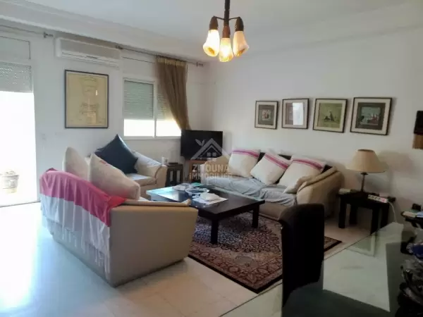 A louer un appartement S+3 à la Marsa