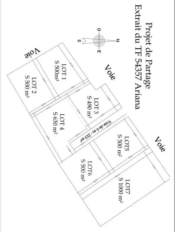 Des lots de terrains à vendre à Chotrana I
