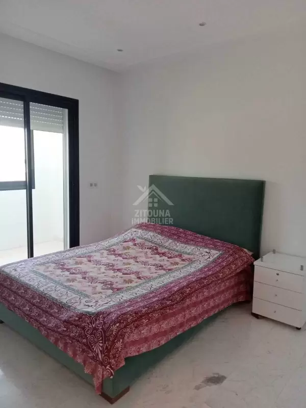 A Louer un agréable appartement S+3 à la Marsa
