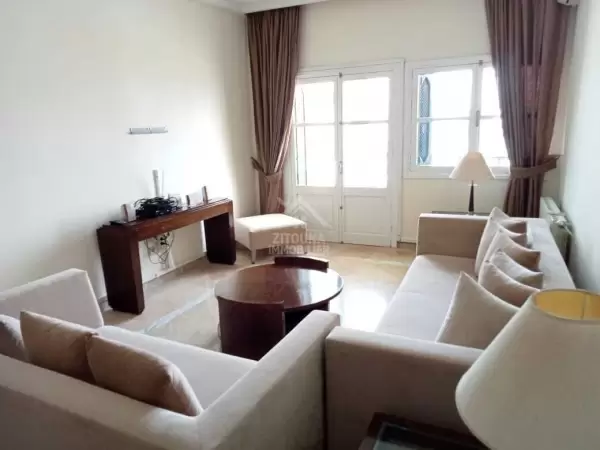 A louer un appartement à la Marsa plage vue mer