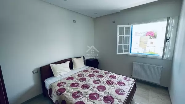un appartement meublé vue sur mer à la Marsa Corniche