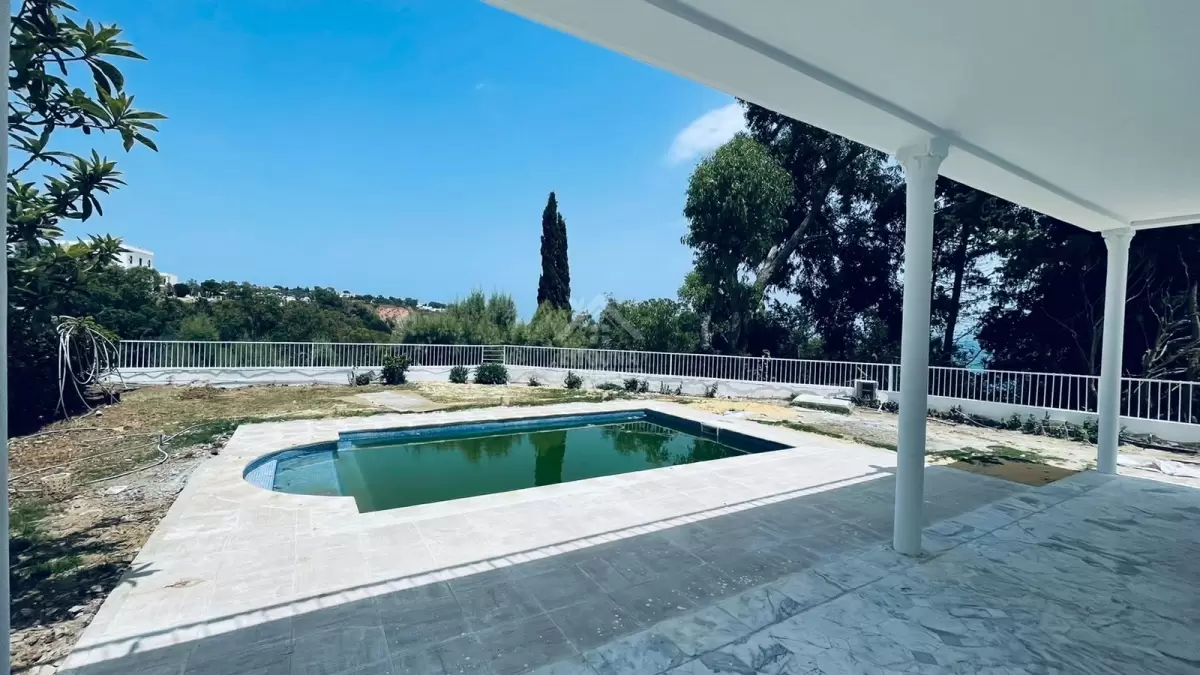 une superbe villa à louer à Carthage Présidence avec une vue Splendide