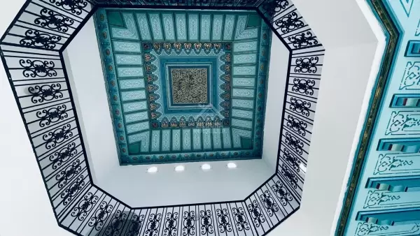 A louer une villa de décoration Arabesque sur les hauteurs de Gammarth