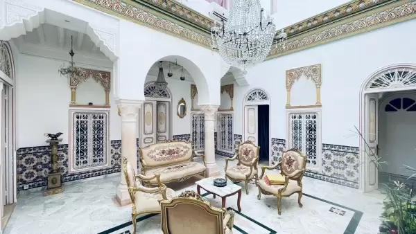 A louer un Riad sur les hauteurs de Sidi Bou Said