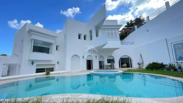 a louer une demeure de charme sur la coline de sidi bou said