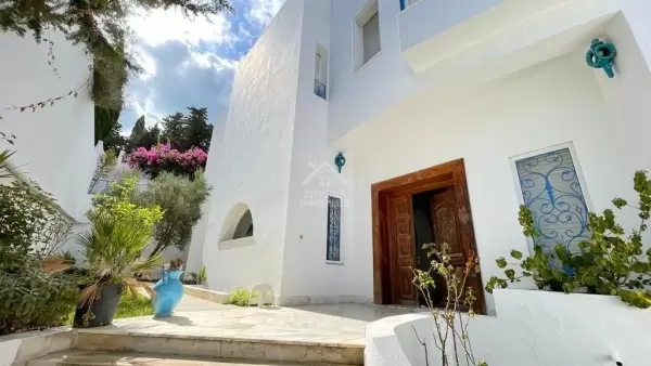 a louer une demeure de charme sur la coline de sidi bou said
