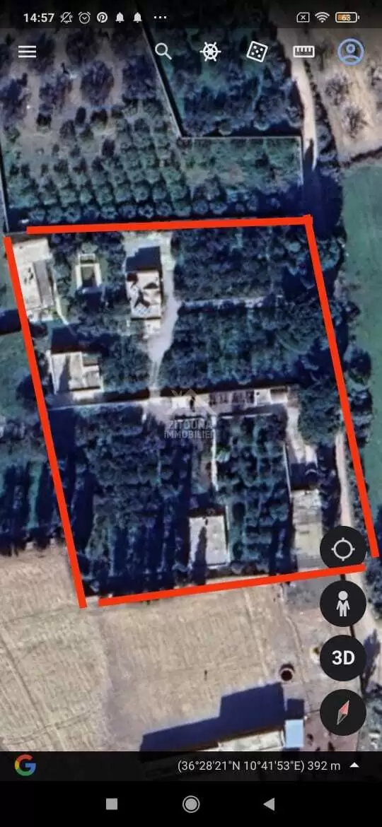 A VENDRE une grande ferme à nabeul