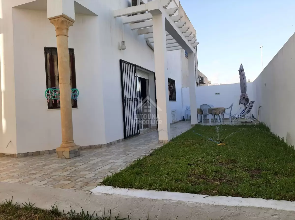 A Louer une belle villa meublée à Hammamet Nord Mrezga