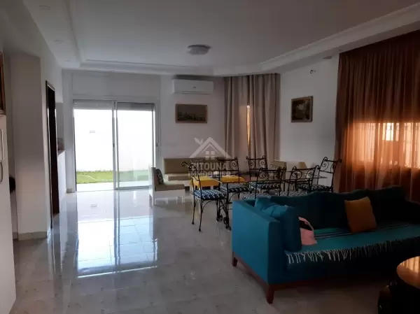 A Louer une belle villa meublée à Hammamet Nord Mrezga