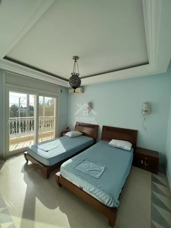 A Louer un étage de villa à Carthage dermch