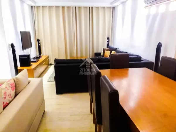 A louer un appartement meublé à Cite Ennaser