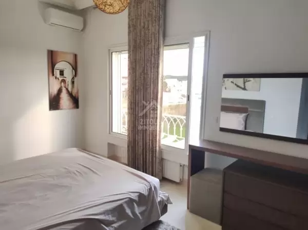 A louer un appartement spacieux à Gammarth Harrouche