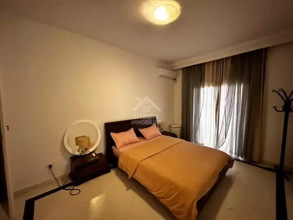 A Louer un appartement s+3 avec vue mer à la Marsa plage