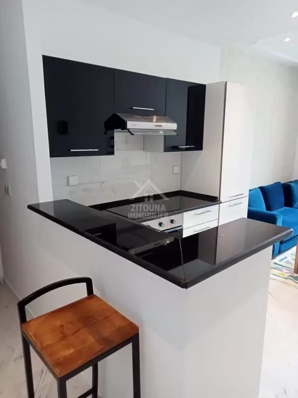 A Louer un appartement S+1 entièrement meublé neuf à la Marsa