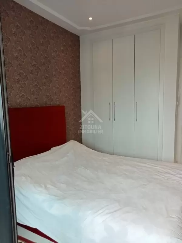 A Louer un appartement S+1 entièrement meublé neuf à la Marsa