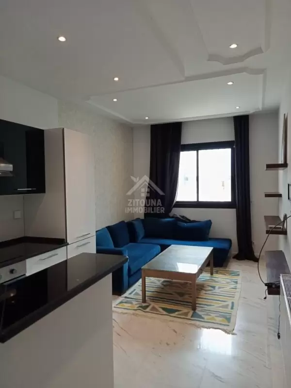 A Louer un appartement S+1 entièrement meublé neuf à la Marsa