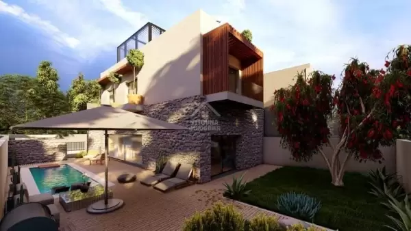 A vendre une villa moderne avec piscine à RAOUED PLAGE Résidence les Flamants