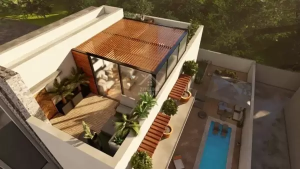 A vendre une villa moderne avec piscine à RAOUED PLAGE Résidence les Flamants