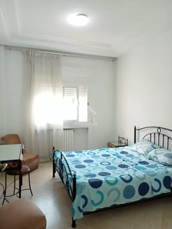A louer un coquet appartement s+2 meublé à la Marsa Corniche