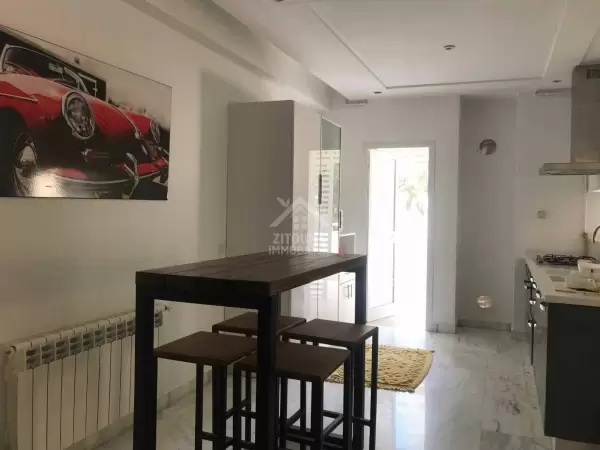 A louer un appartement non meublé aux Jardins de Carthage