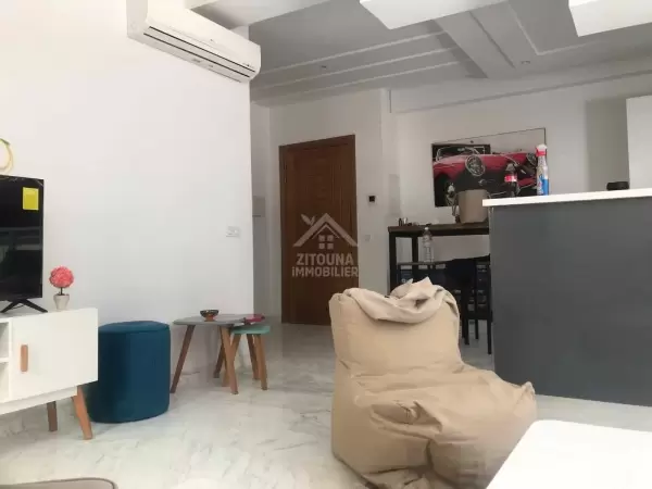 A louer un appartement non meublé aux Jardins de Carthage