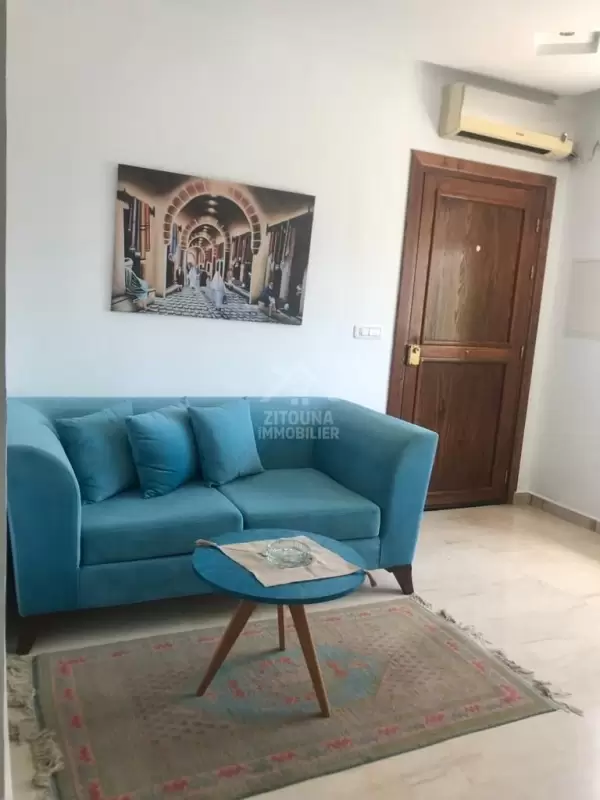 A Louer un appartement meublé à la Marsa
