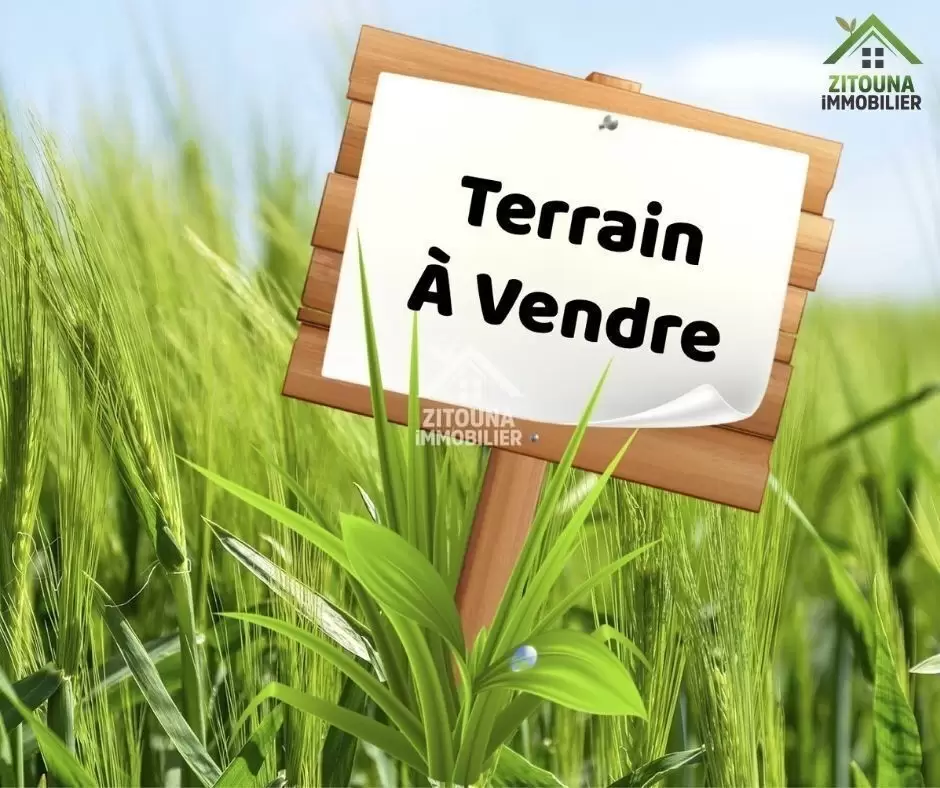 Une bonne opportunité a ne pas raté un terrain a vendre à la Marsa Plage