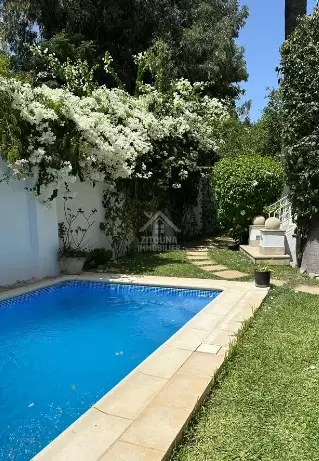 A louer une belle villa Carthage