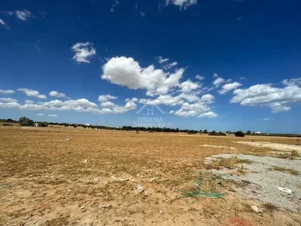 A vendre deux lots de terrains à Hammamet Sud