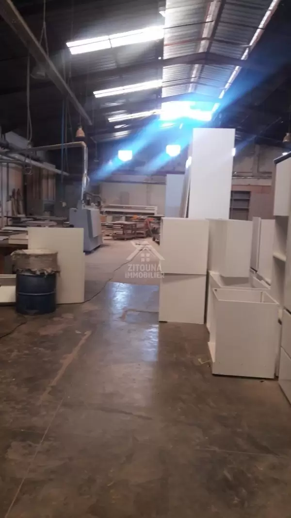 A Louer un local industriel à Sidi Thabet