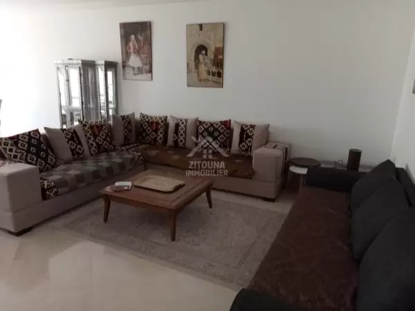 A Louer un bel appartement S+3 à la Marsa