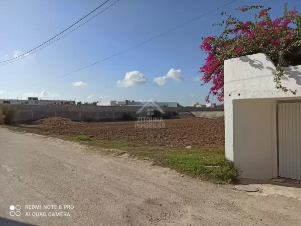 A Vendre un terrain à la Marsa