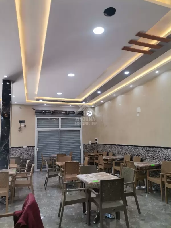 A vendre un fond de commerce d'un café à la Marsa Bhar Lazreg