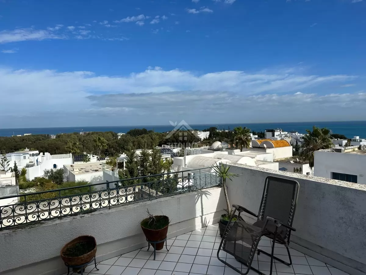 A louer un Appartement S+3 Meublé avec vue superbe au Golden Tulip