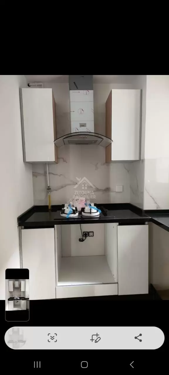 A louer un appartement S+1 tout neuf aux Jardins de la Marsa