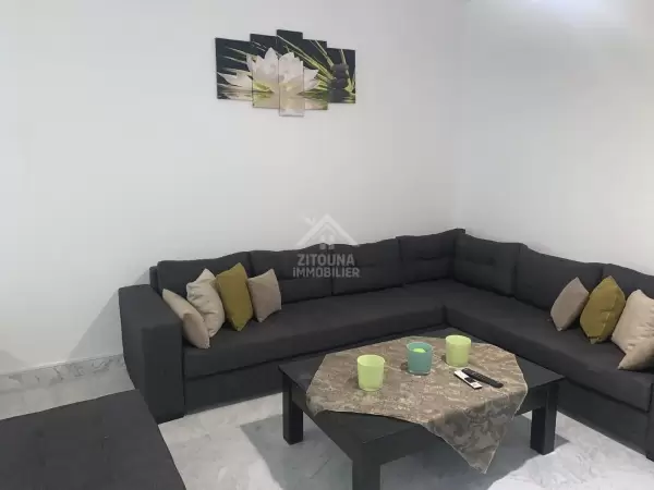 A louer un bel appartement S+2 meublé à la Marsa
